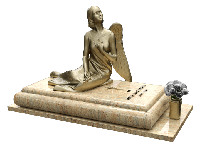 Luksusowy ekskluzywny nagrobek granitowy w Łodzi